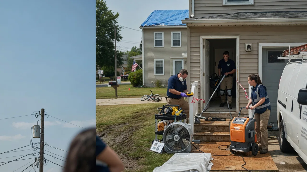 Water Damage Repair in Bowers, PA near me